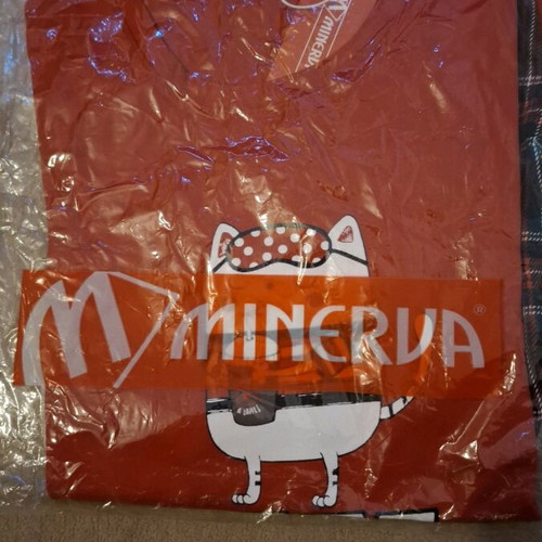 Minerva pajama small new, blue and red