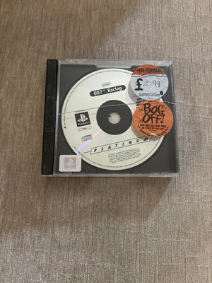 James Bond 007 Racing PlayStation 1 αγγλικό δισκάκι και οπισθόφυλλο