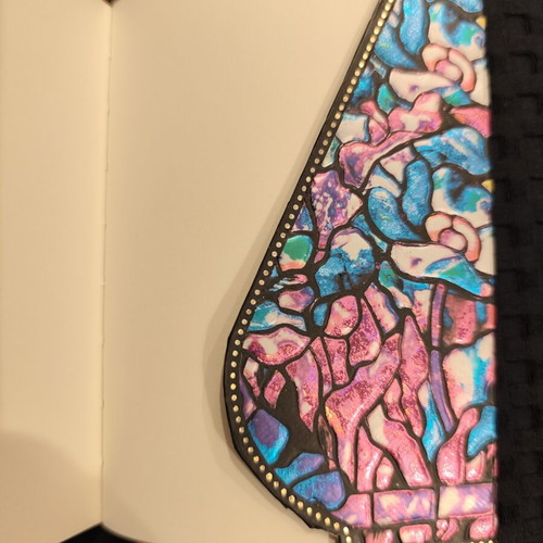 Paperblanks embossed iridescent notebook premium with magnetic clasp