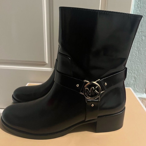 Michael Kors boots new, black leather, size 36.5