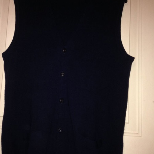 Vest with buttons blue Goutakis No54 used