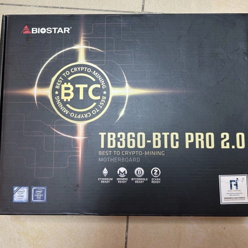 Biostar TB360-BTC Pro 2.0 New motherboard for 8th and 9th gen processors