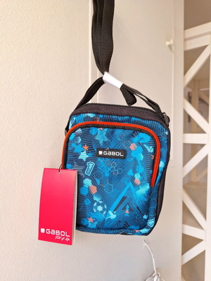 Gabol crossbody bag new with 3 compartments 16×21 cm