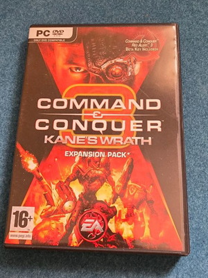 Command & Conquer 3 Kane's Wrath expansion pack used for PC
