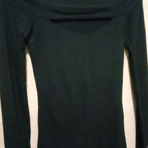 Lynne black blouse like new with nice cut on top