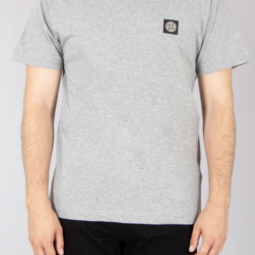 Stone Island Slim Fit Cotton Jersey T-Shirt XXL used, gray