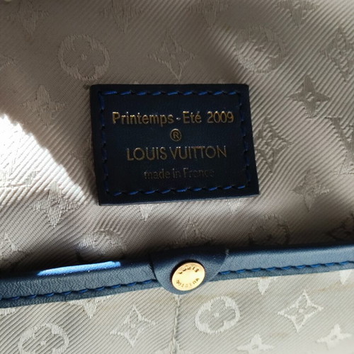 Louis Vuitton Flight Paname Take Off Crossbody Bag used, blue leather