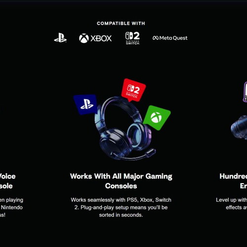 Voicemod Key new, real-time AI voice changer for gaming consoles