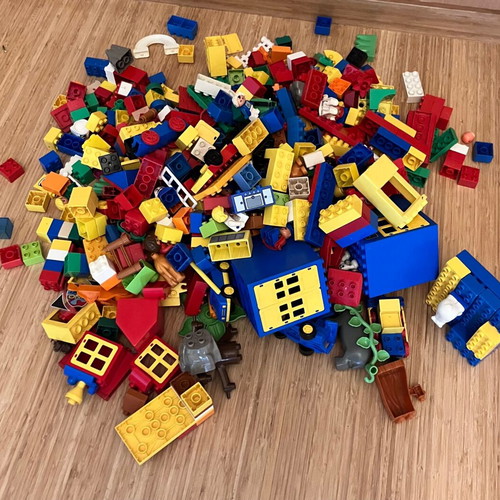 Lego for toddlers like new, huge collection of authentic pieces