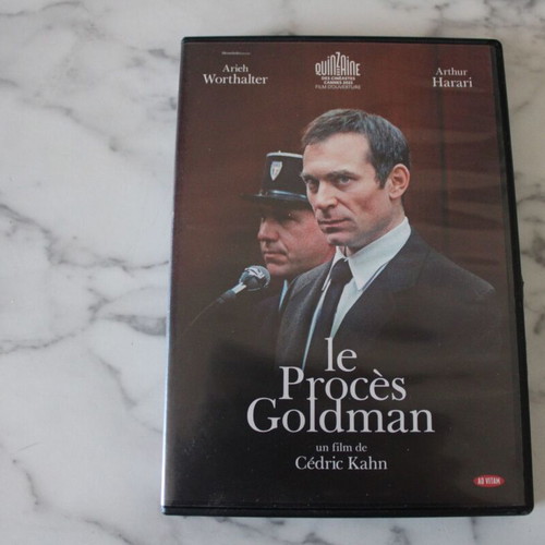 Le Procès Goldman DVD like new, Greek language