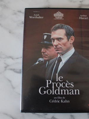 Le Procès Goldman DVD like new, Greek language