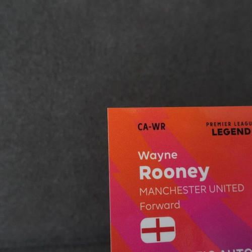 Topps Chrome Premier League 2025-26 Wayne Rooney Manchester United Auto