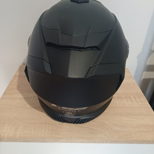 LS2 FF800 Storm II Full Face Helmet Matt Black size Medium like new