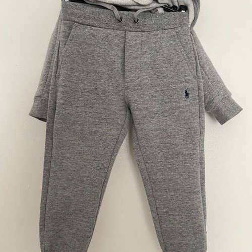 Polo Ralph Lauren set hoodie and pants used, gray
