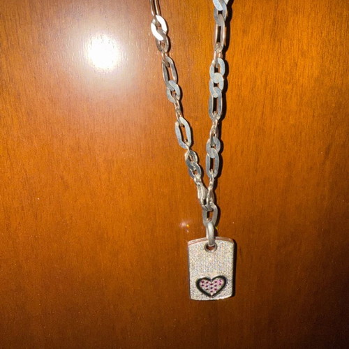 Oxette silver necklace like new, long or short