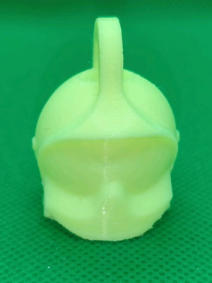 3D Firefighter Helmet Keychain like new