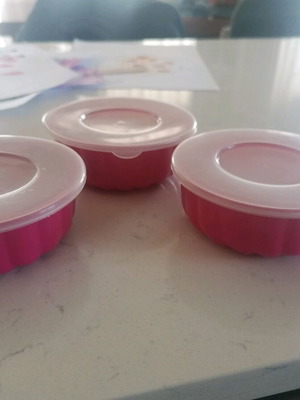 Jelly or candy molds like new, set of 3 pieces