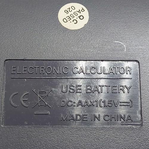 CIZITON CT 2000 calculator like new, large double