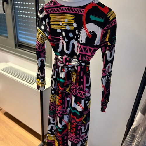 Jordan Karavan dress used, long cotton, colorful