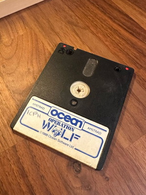 Amstrad CPC 6128 Operation Wolf μεταχειρισμένο παιχνίδι