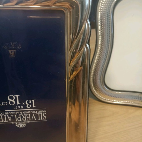 Silver-plated frames like new