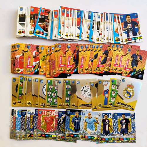 Adrenalyn XL 2023 collection used, 245 cards and album with 326 stickers