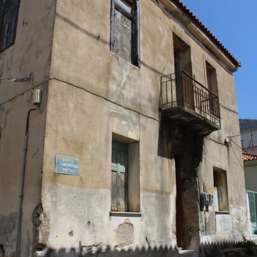 Corner Stone Detached House 142 sqm in Melemenika, Vathy Samos