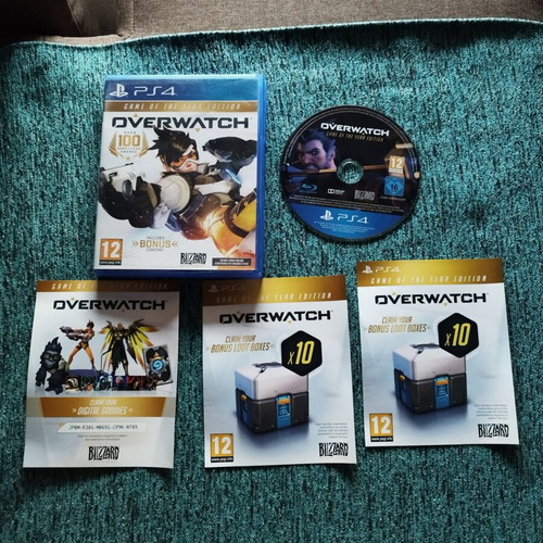 Overwatch Game of the Year Edition PlayStation 4 game used