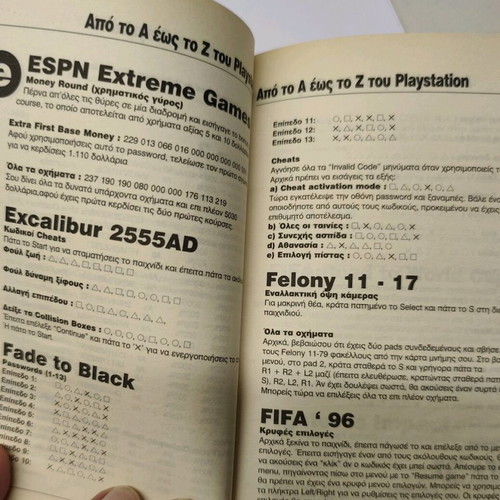 Playstation 1 strategy guide used, good condition