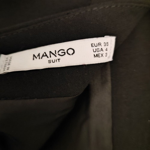Mini skirt Mango like new, black, size S