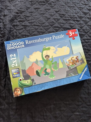 Ravensburger Disney Pixar The Good Dinosaur σετ 2 παζλ, σαν καινούργιο
