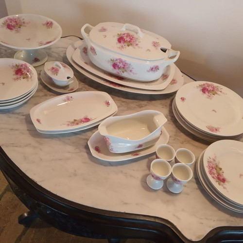 EPIAG porcelain dinnerware set 26 pieces from Czechoslovakia