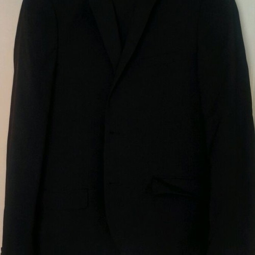 Angelo Litrico dark blue slim fit suit like new, size 50