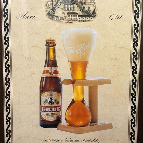 Kwak collectible promotional frame