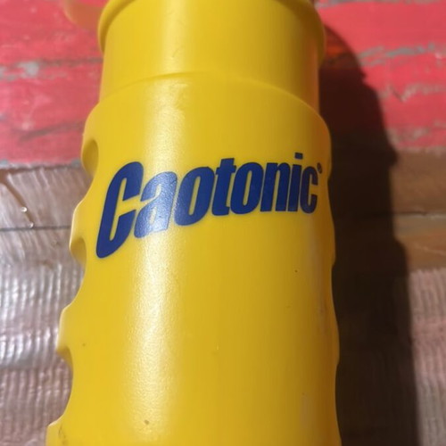 Caotonic vintage plastic bike bottle like new