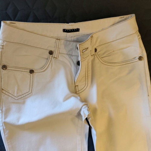 Sisley white jeans like new, size S