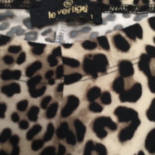 Le Vertige leggings new, leopard print