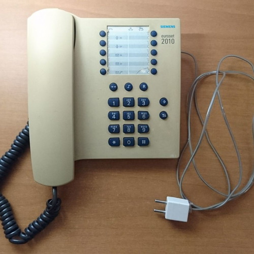 Siemens Euroset 2010 telephone used, wired home phone