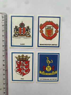 Rare Kellogg's 1993 football stickers set of 4 teams mint condition