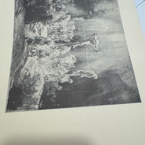 Collectible edition with 12 engravings like new