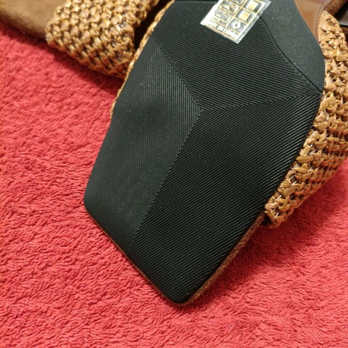 Women's mules sandals brown, new, size 39