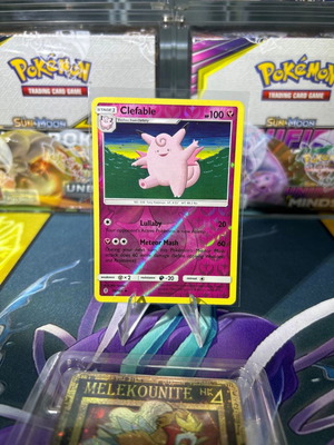 Pokemon card Clefable reverse holo Guardians Rising 2017 νέα