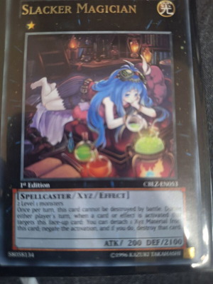 Slacker Magician Yu-Gi-Oh! cards used, vintage