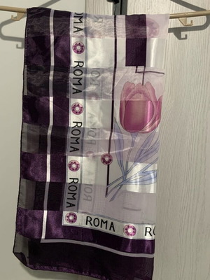 Scarf with flowers multicolored new