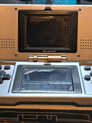 Neo Double Games vintage console with 2 games new