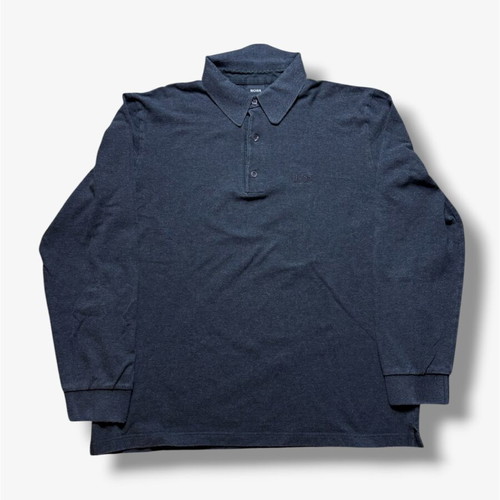 Hugo Boss long-sleeve T-shirt like new, size M-L, black