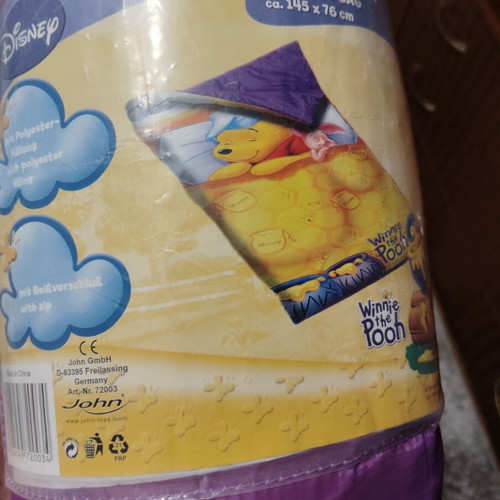 Disney Winnie the Pooh children's sleeping bag like new