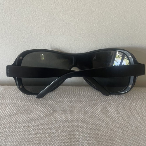 Yves Saint Laurent Vintage Y2K Black WrapShield Sunglasses used