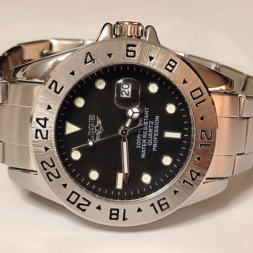 LIGE Quartz Stainless Steel Men's Watch new, full set
