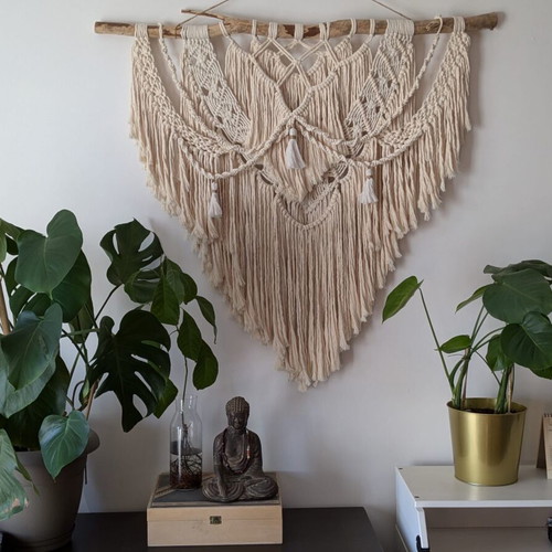 Macramé wall decoration new, extra large